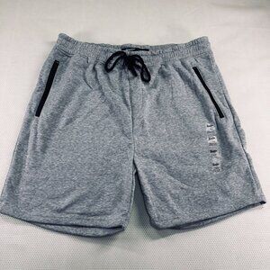 Brooklyn Cloth Mens XL 7" Inseam Drawstring‎ Athletic Shorts Gray zip Pockets